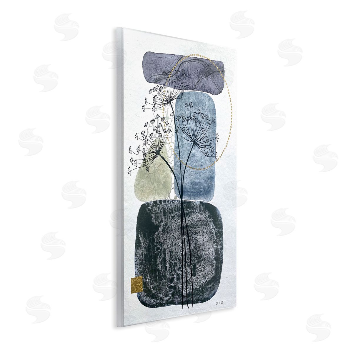 Jocelyn Benford Modern Layered Botanical Pebbles