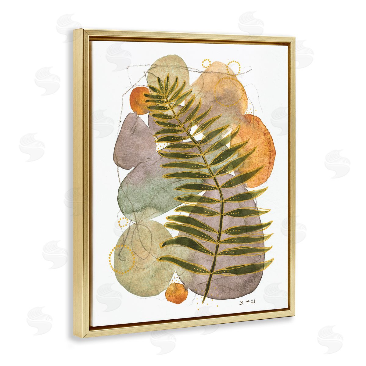 Jocelyn Benford Layered Fern Leaf Nature