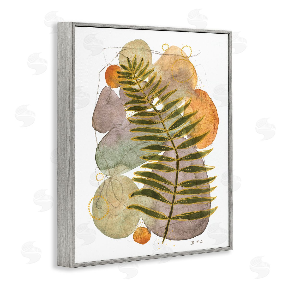 Jocelyn Benford Layered Fern Leaf Nature