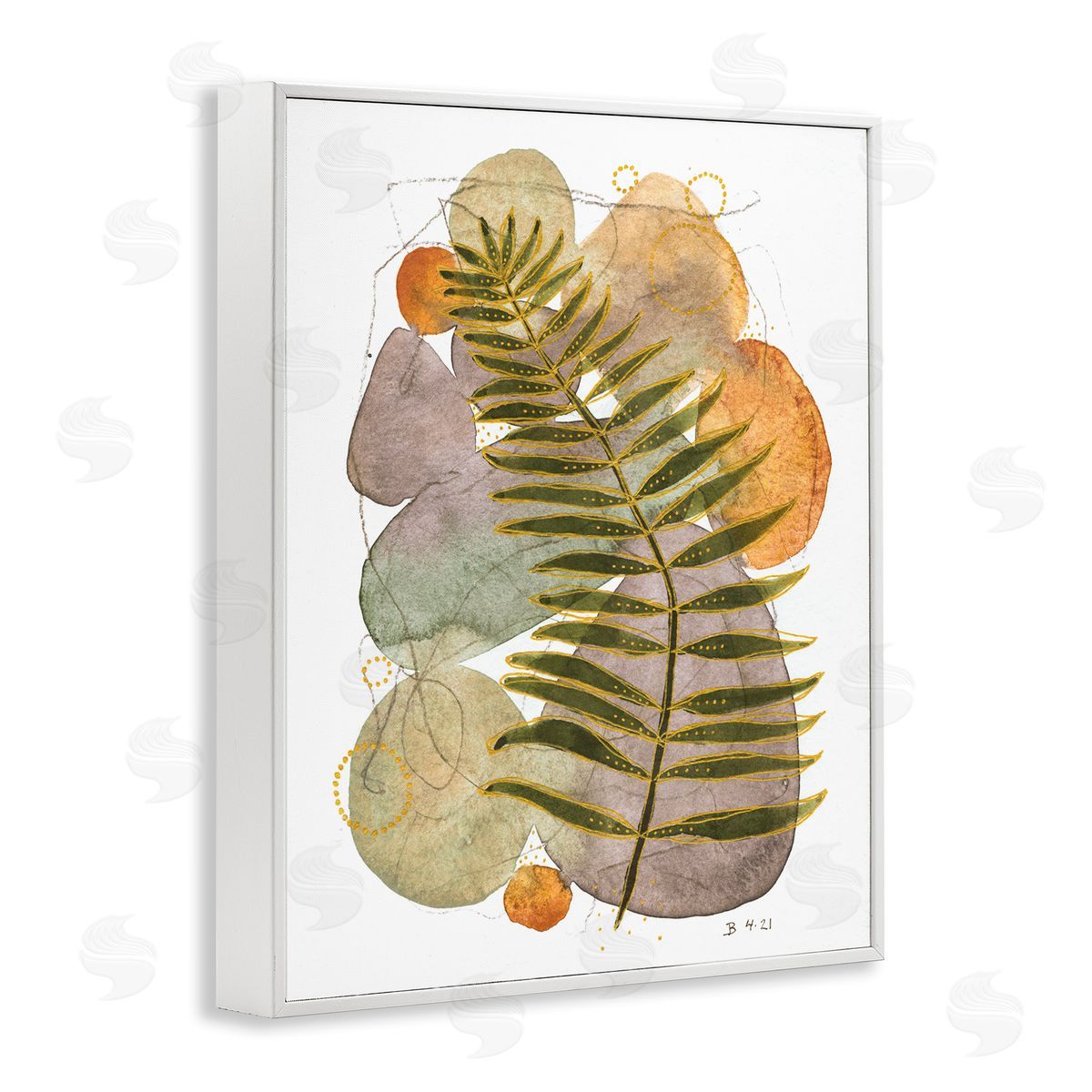 Jocelyn Benford Layered Fern Leaf Nature