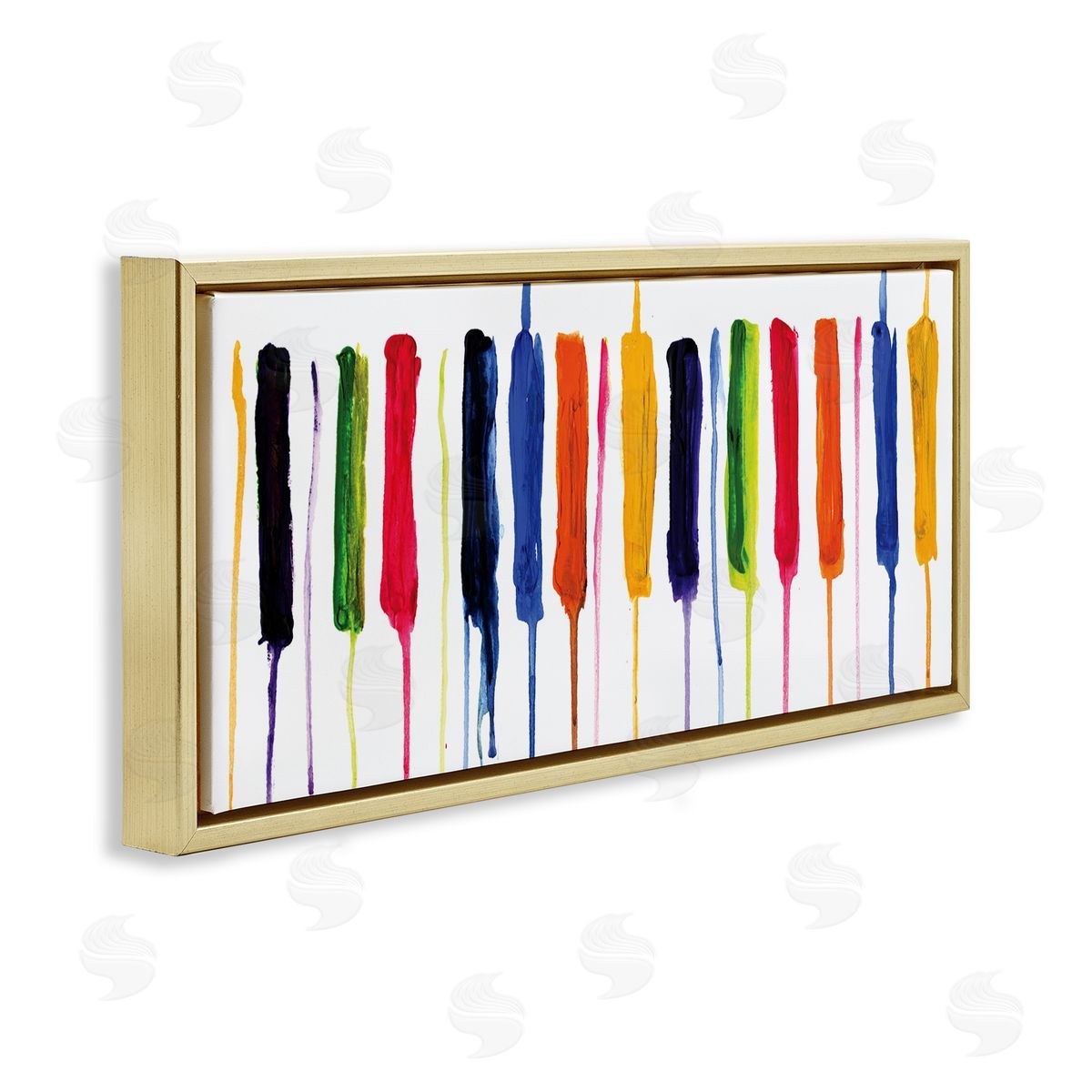 Kamdon Kreations Contemporary Rainbow Streaks