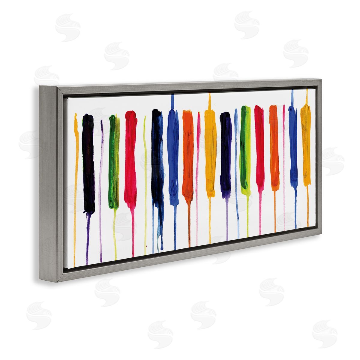 Kamdon Kreations Contemporary Rainbow Streaks