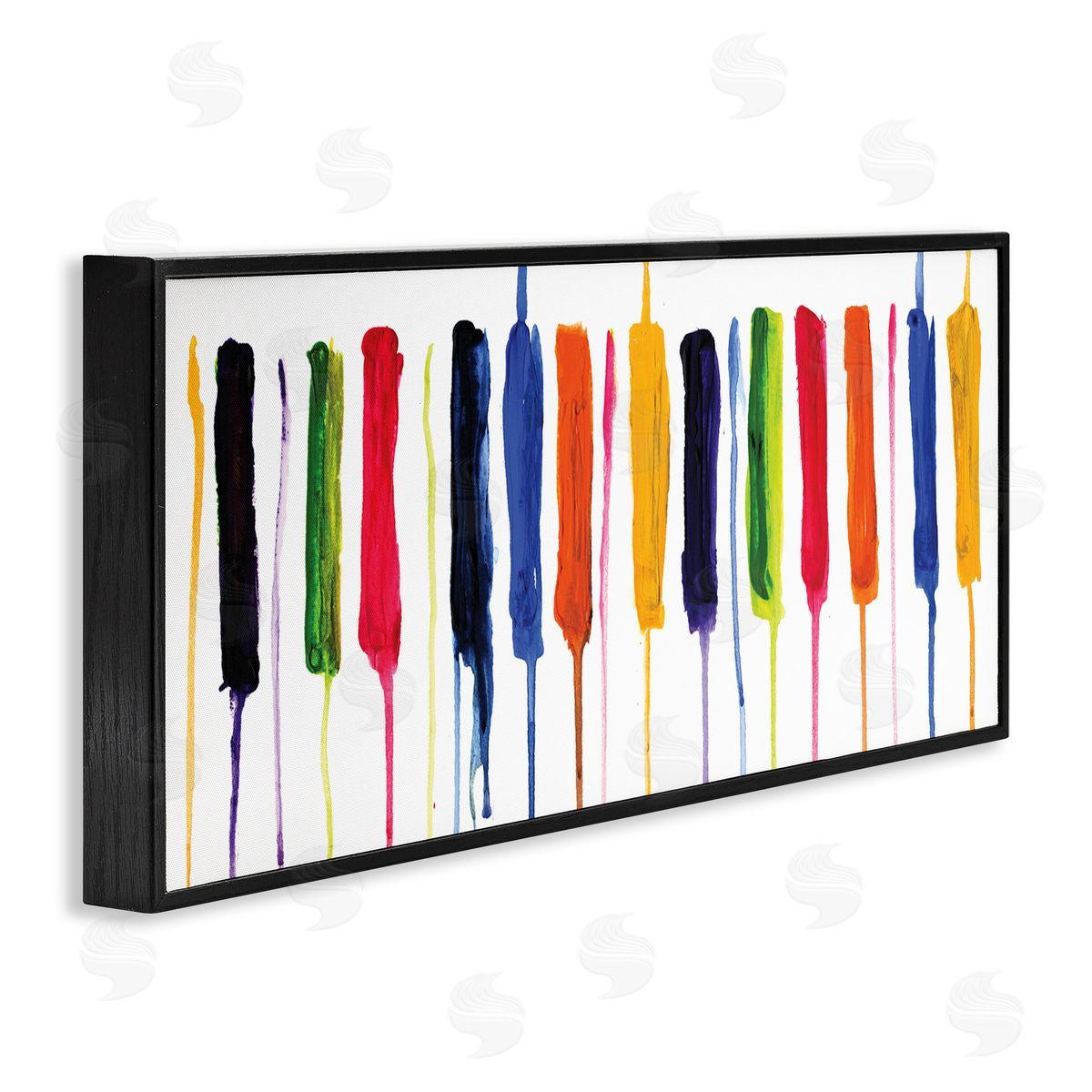 Kamdon Kreations Contemporary Rainbow Streaks