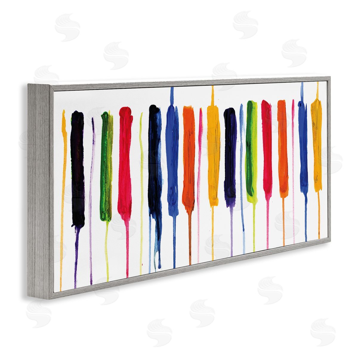 Kamdon Kreations Contemporary Rainbow Streaks