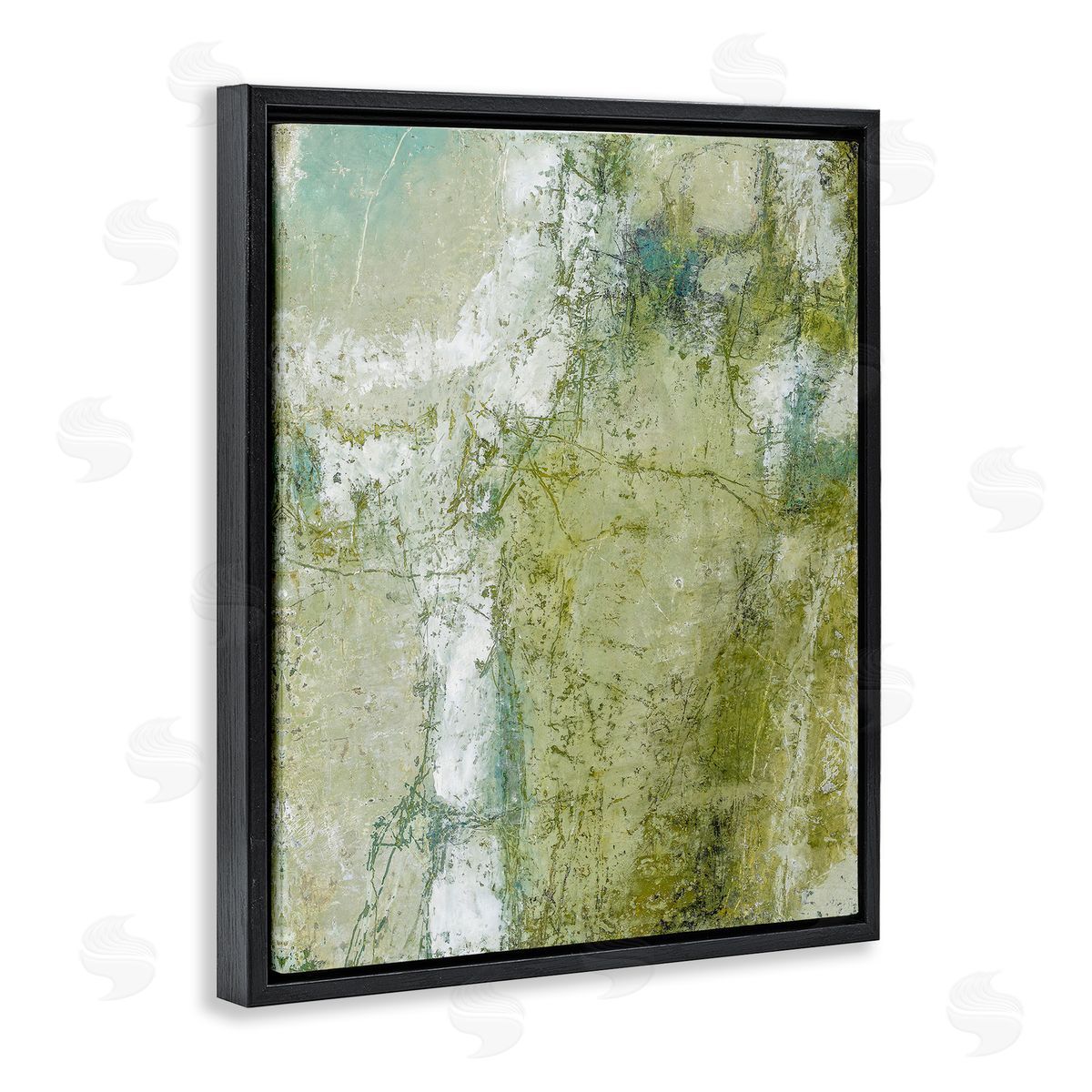 Carole Leslie Jagged Abstract Composition