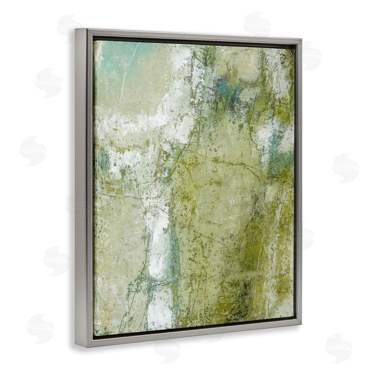 Carole Leslie Jagged Abstract Composition