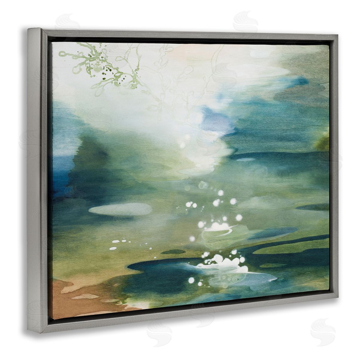 Tara Leaver Water Surface Landscape Bubbles