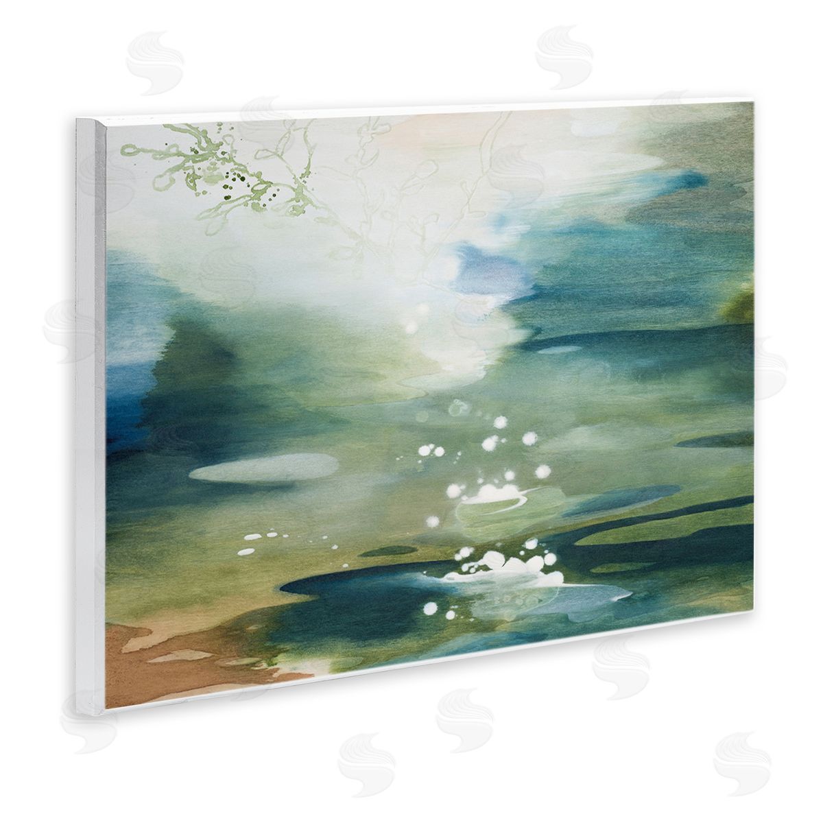 Tara Leaver Water Surface Landscape Bubbles