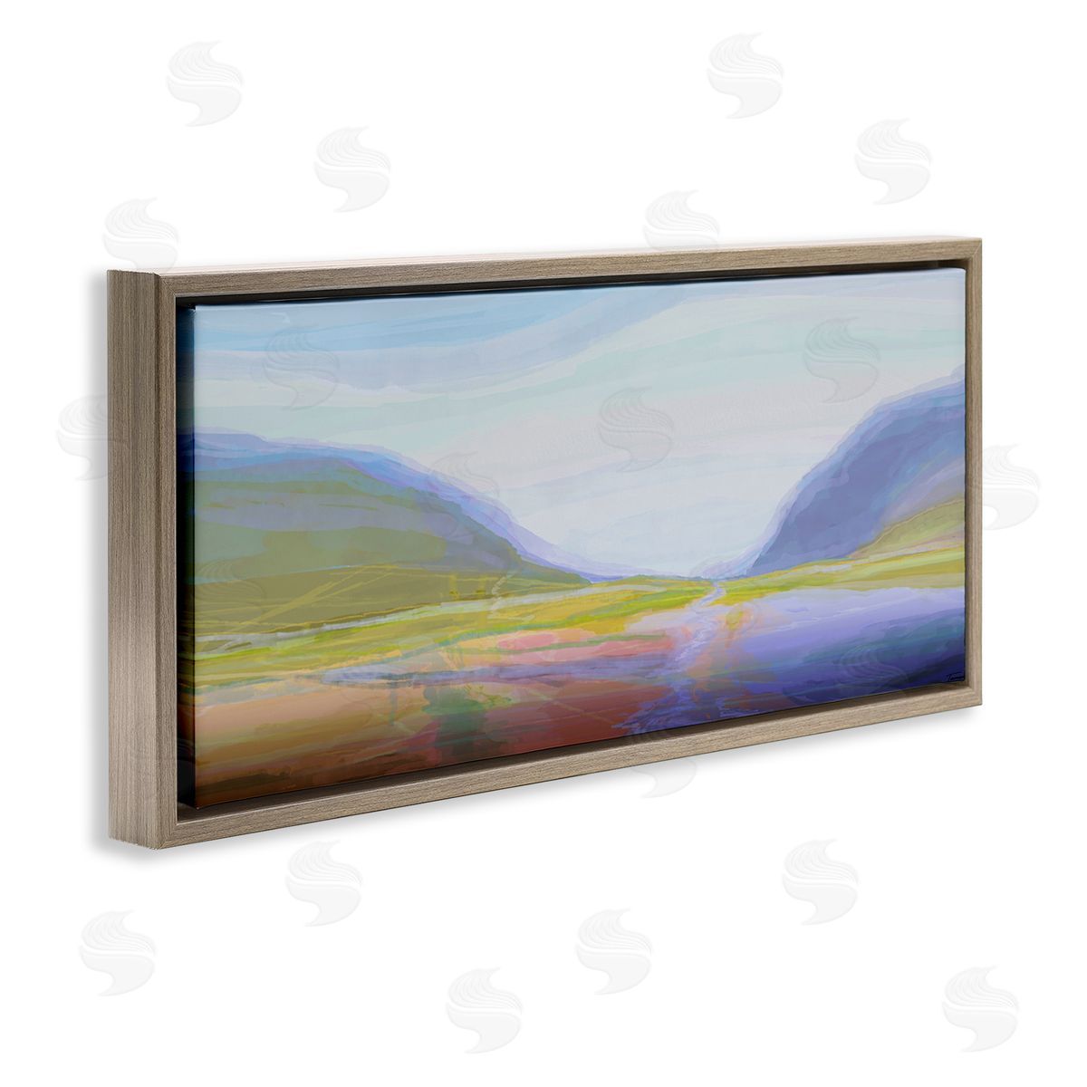 Michael Tienhaara Soothing Abstract Nature Hills Landscape