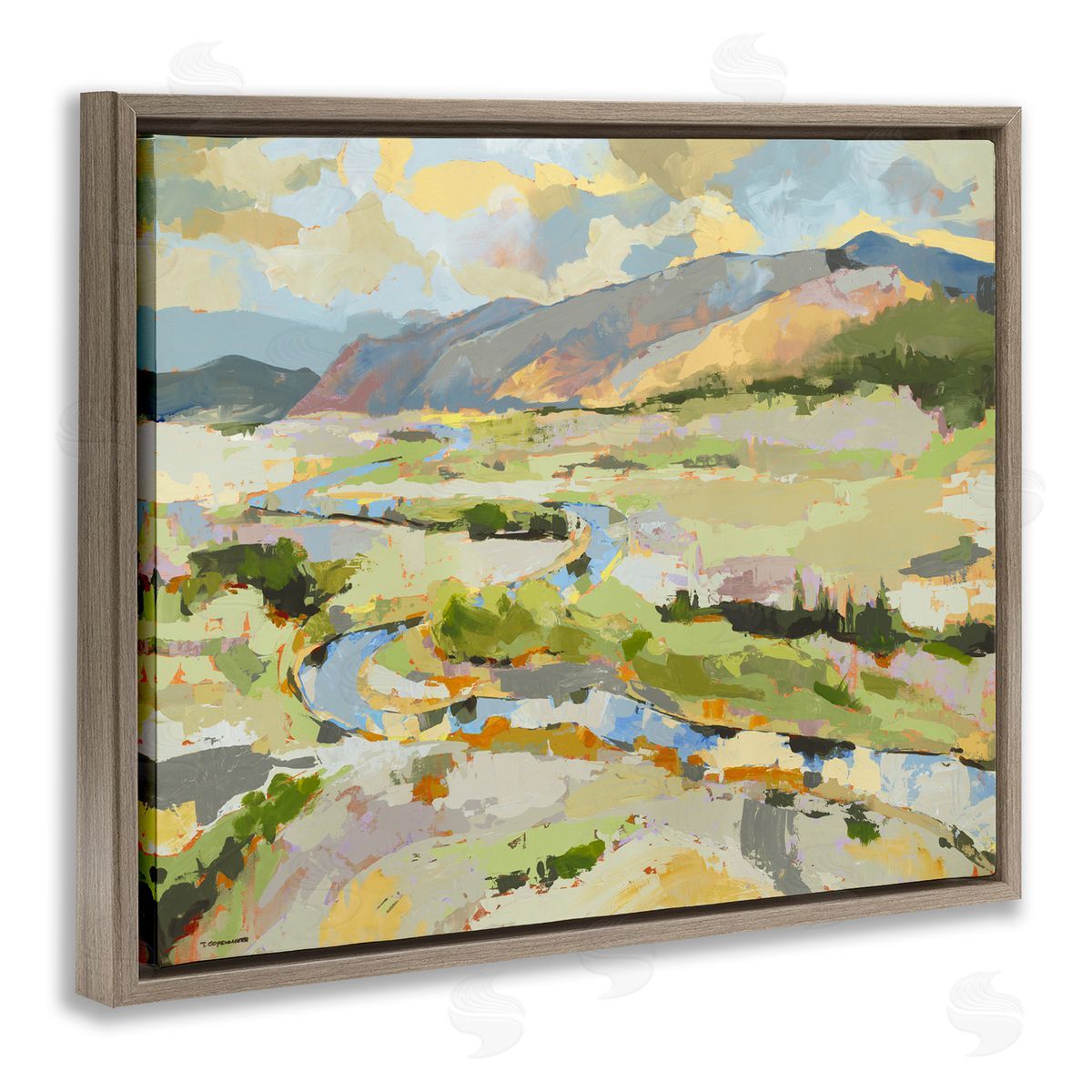 Trevor Copenhaver Lush Green Mountain Landscape