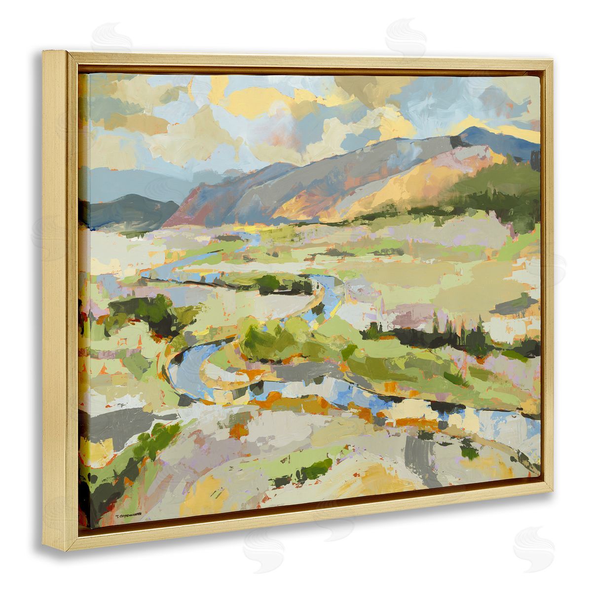 Trevor Copenhaver Lush Green Mountain Landscape