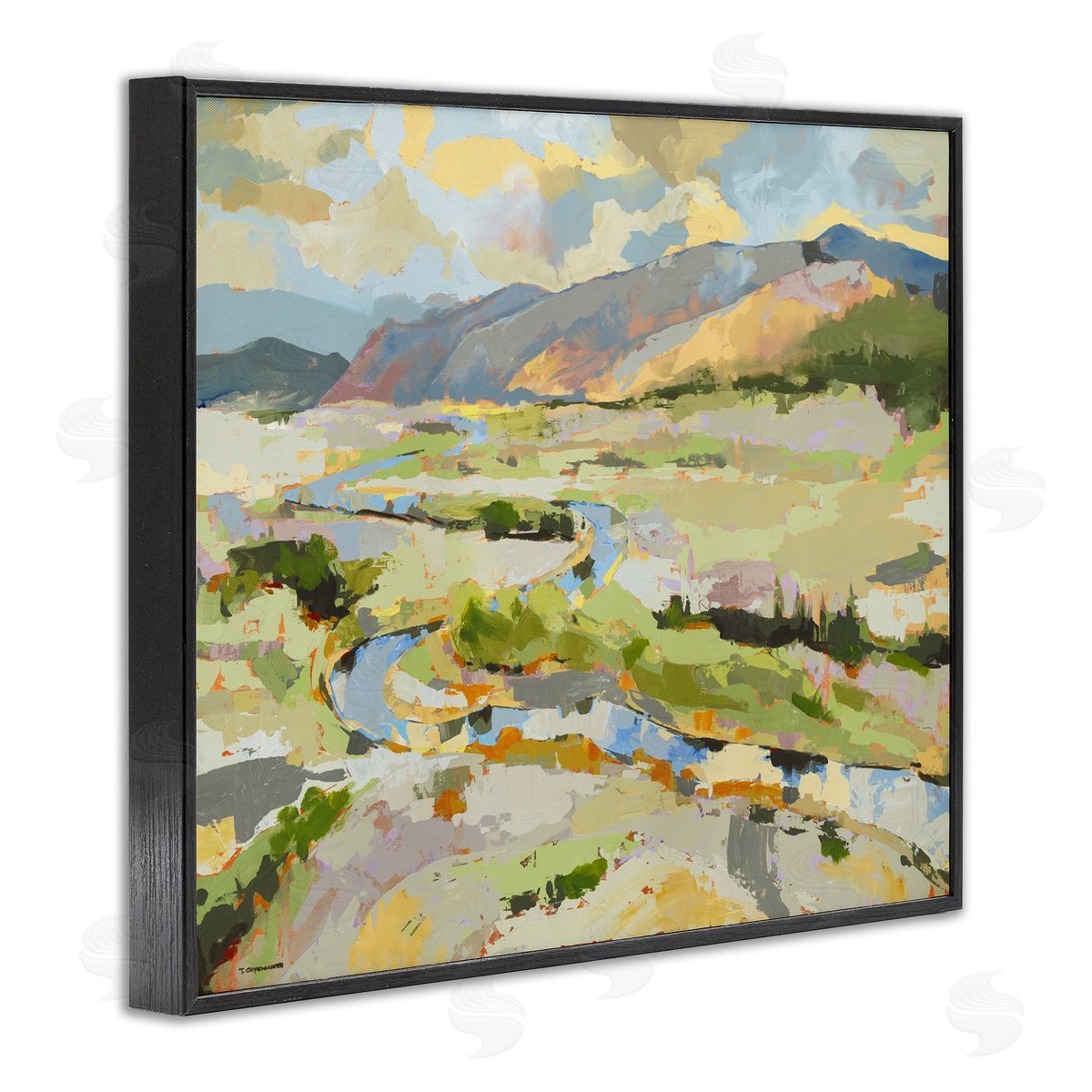 Trevor Copenhaver Lush Green Mountain Landscape