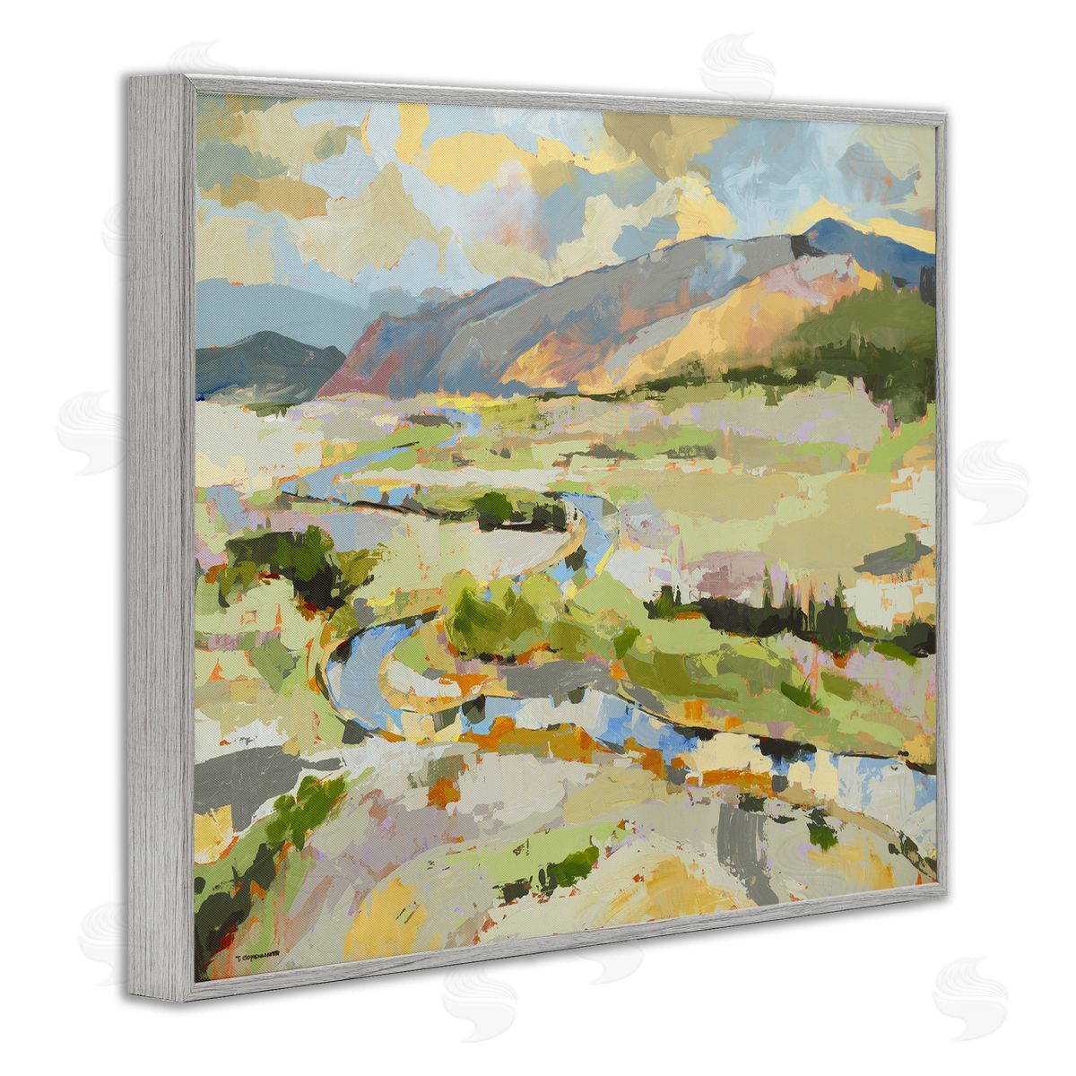 Trevor Copenhaver Lush Green Mountain Landscape