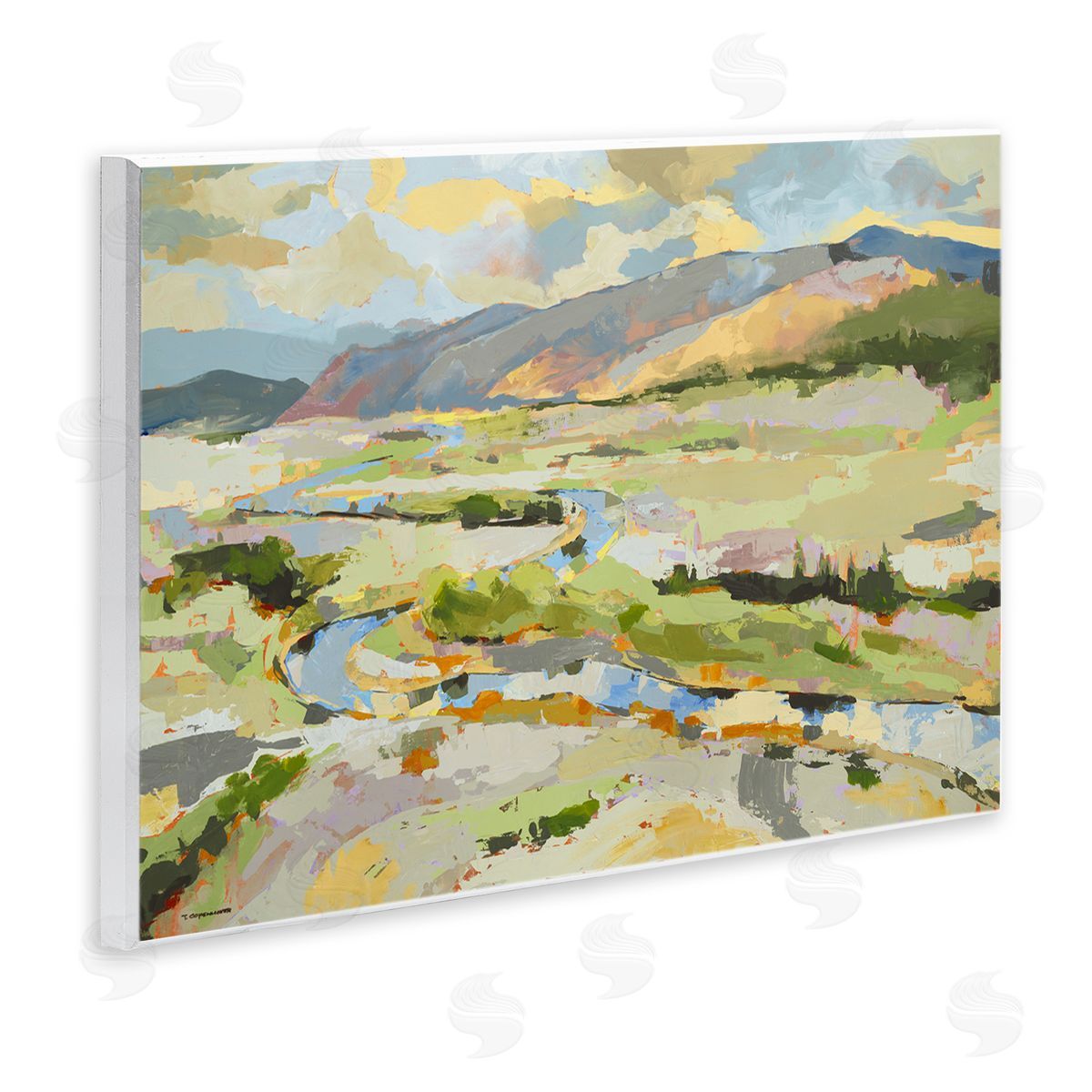 Trevor Copenhaver Lush Green Mountain Landscape