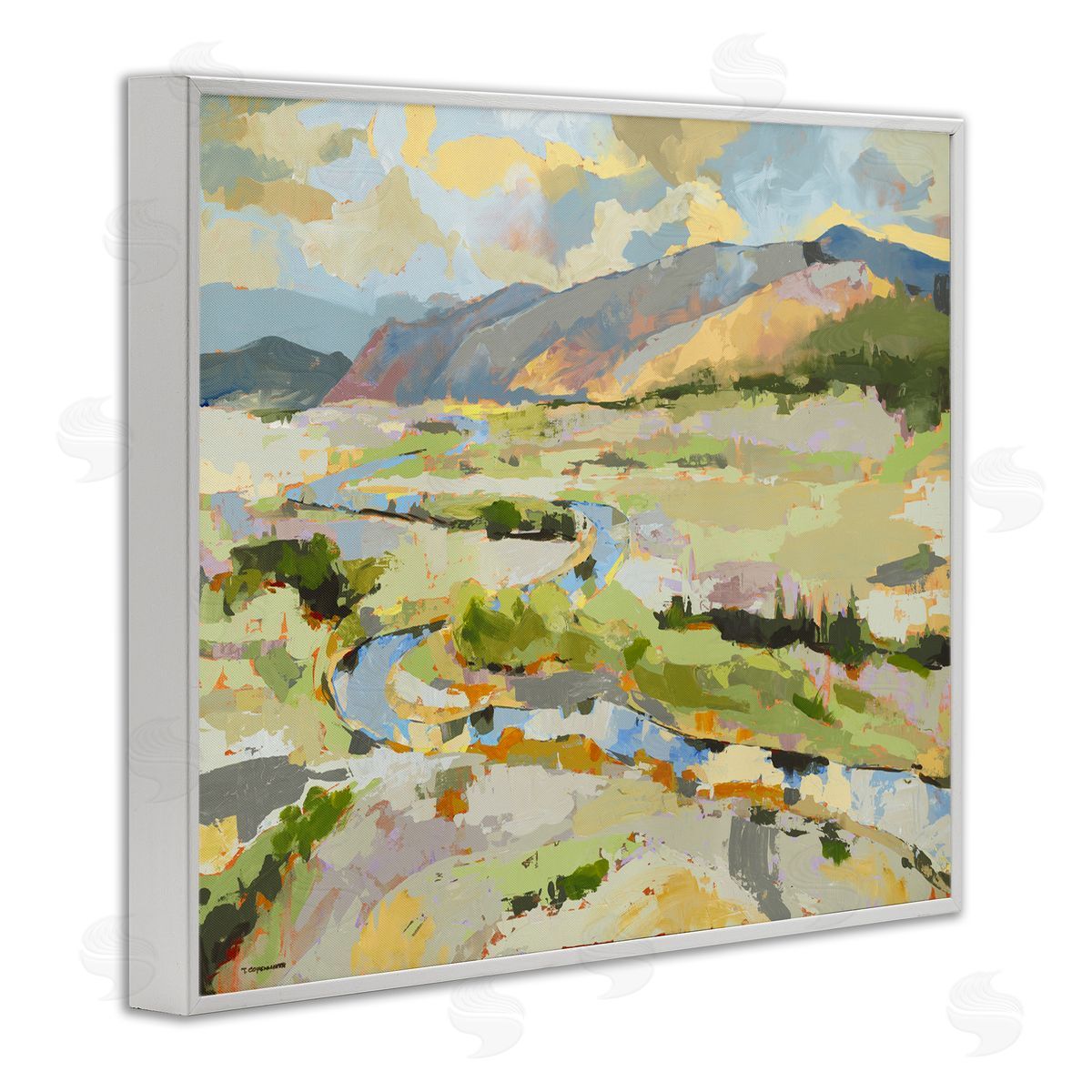 Trevor Copenhaver Lush Green Mountain Landscape