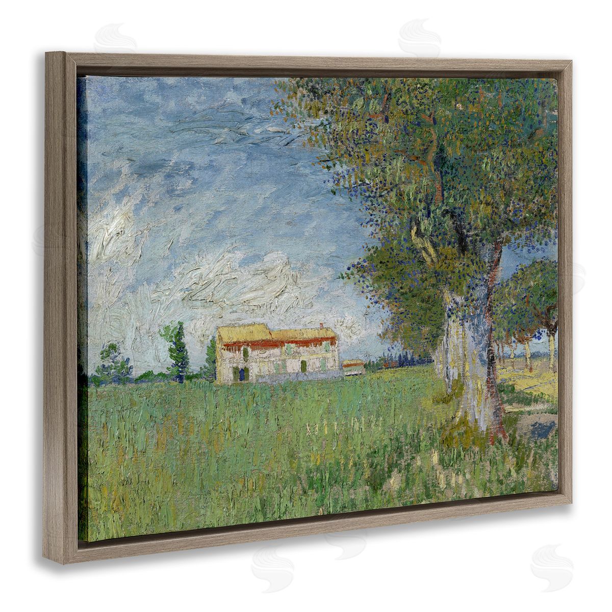 one1000paintings Farmhouse In The Corn Van Gogh Landscape