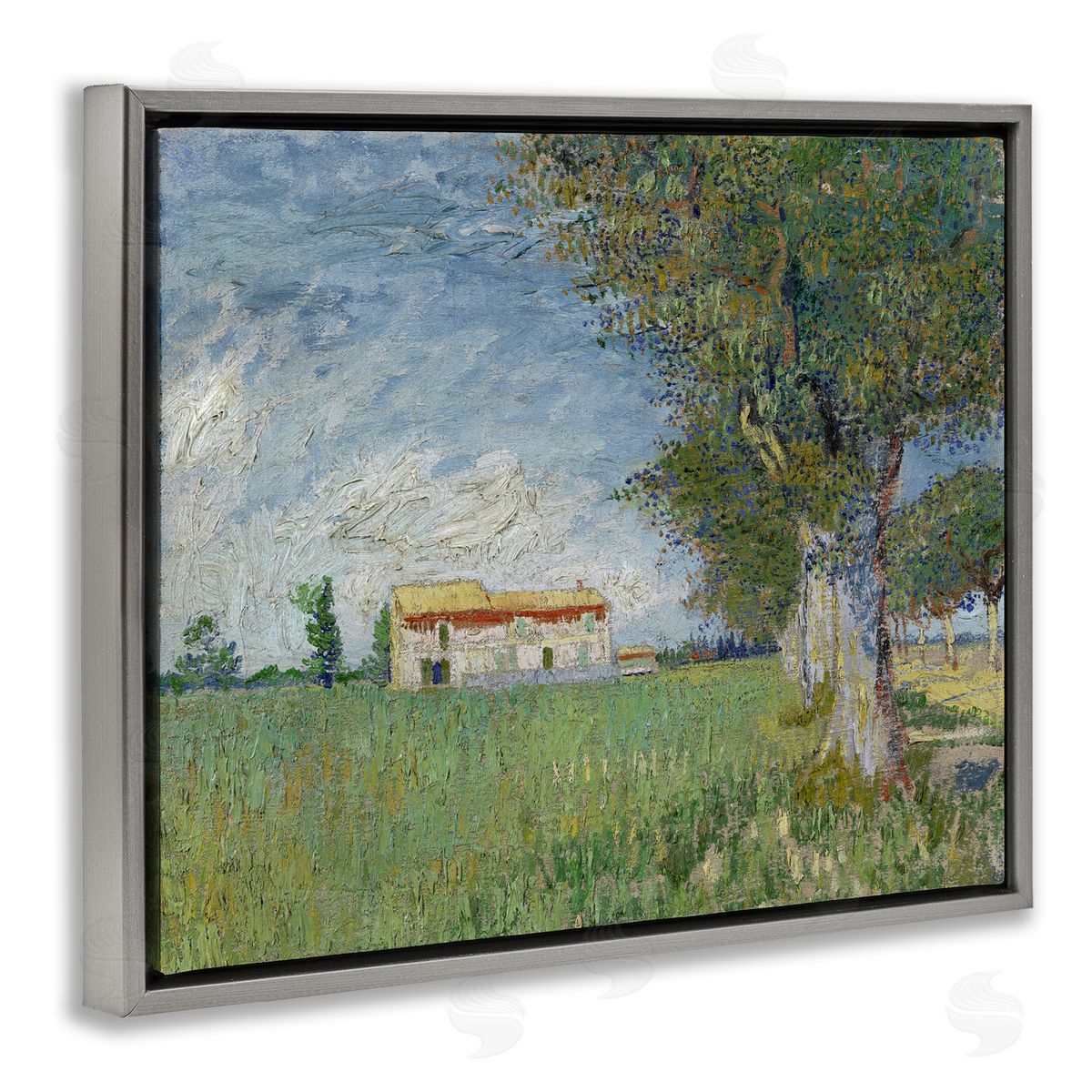one1000paintings Farmhouse In The Corn Van Gogh Landscape