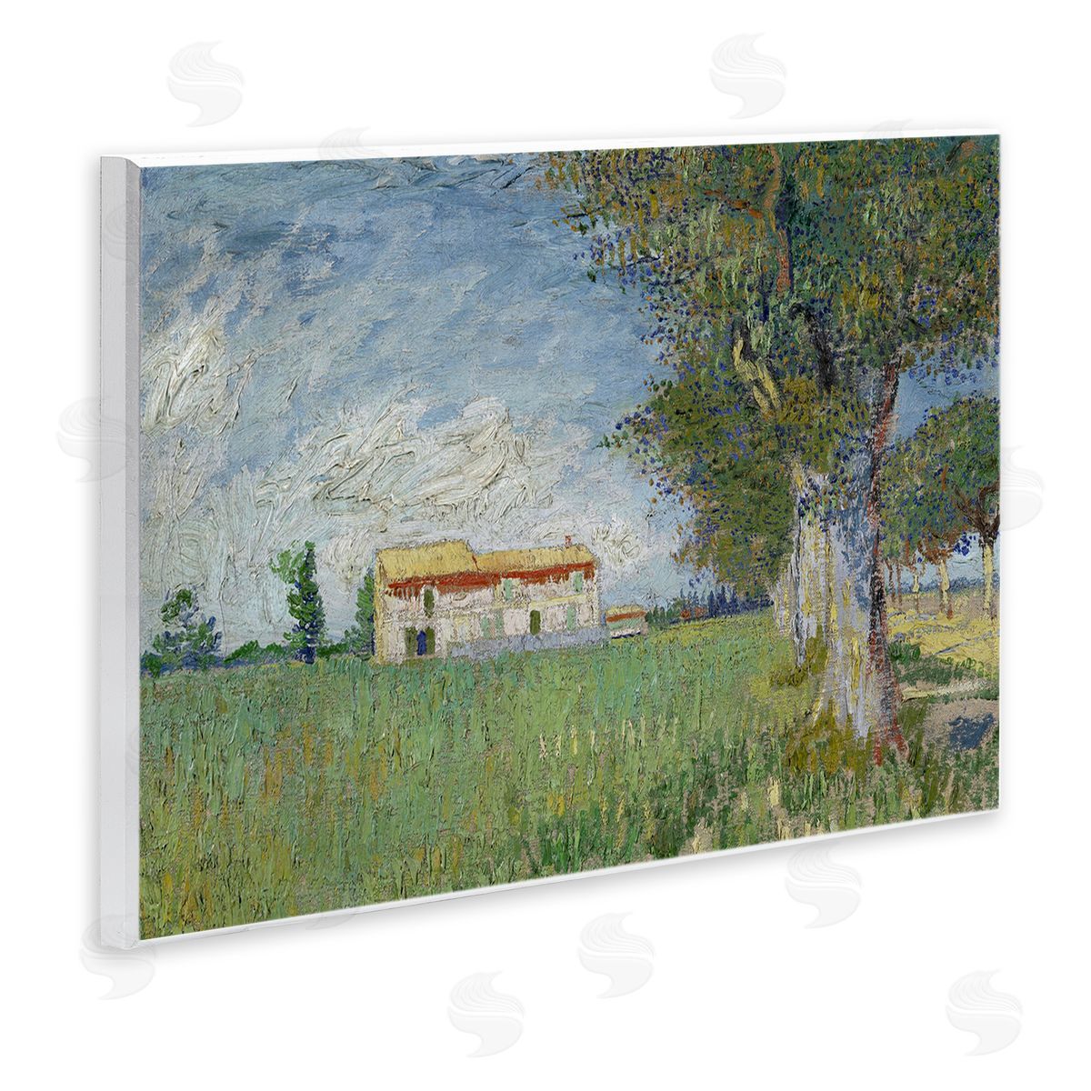 one1000paintings Farmhouse In The Corn Van Gogh Landscape