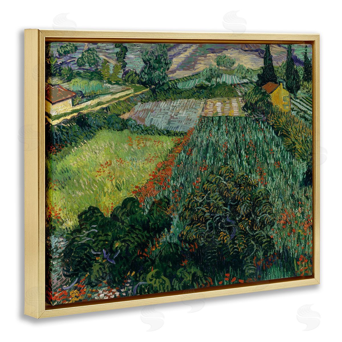 one1000paintings Field With Poppies Van Gogh Rural Scenery