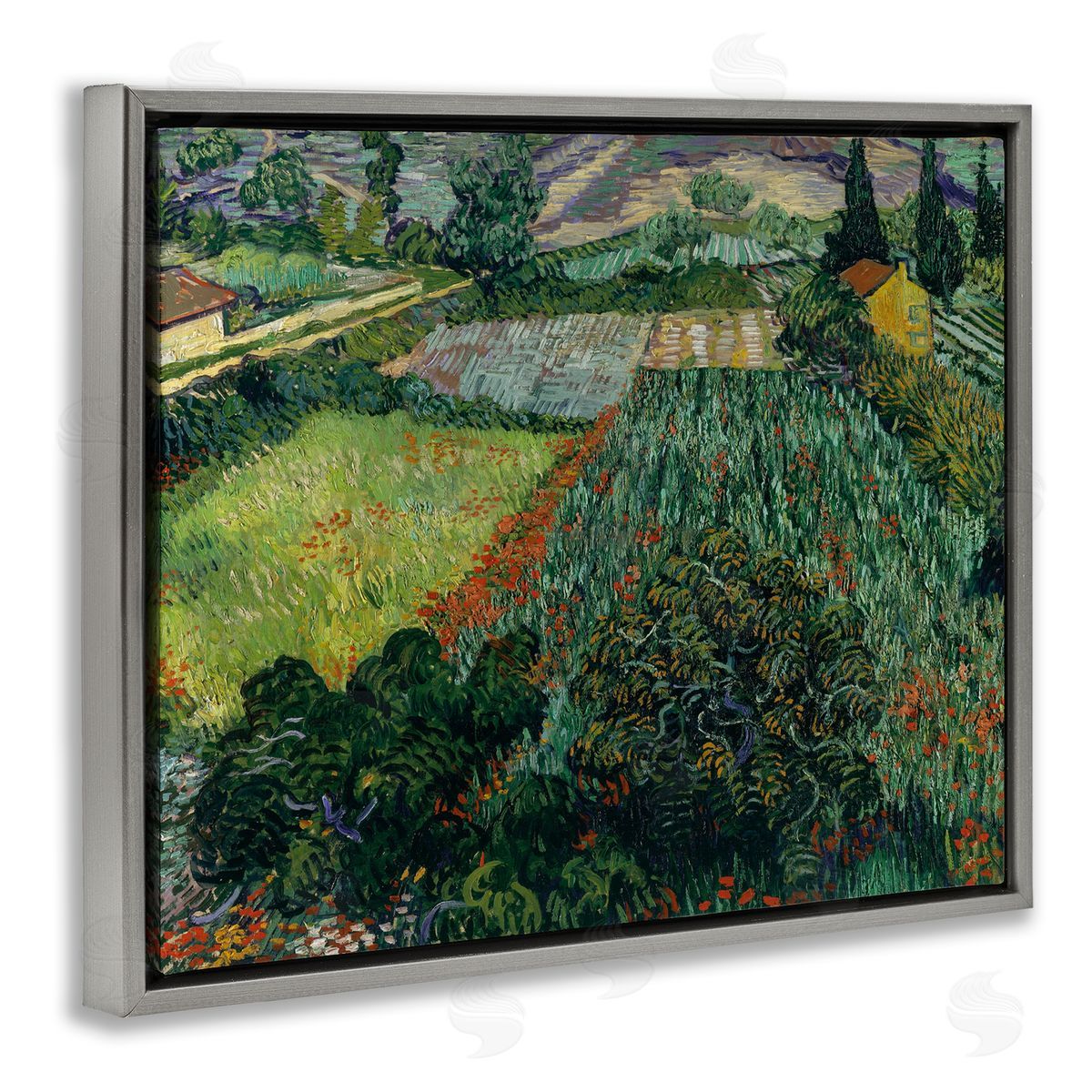 one1000paintings Field With Poppies Van Gogh Rural Scenery