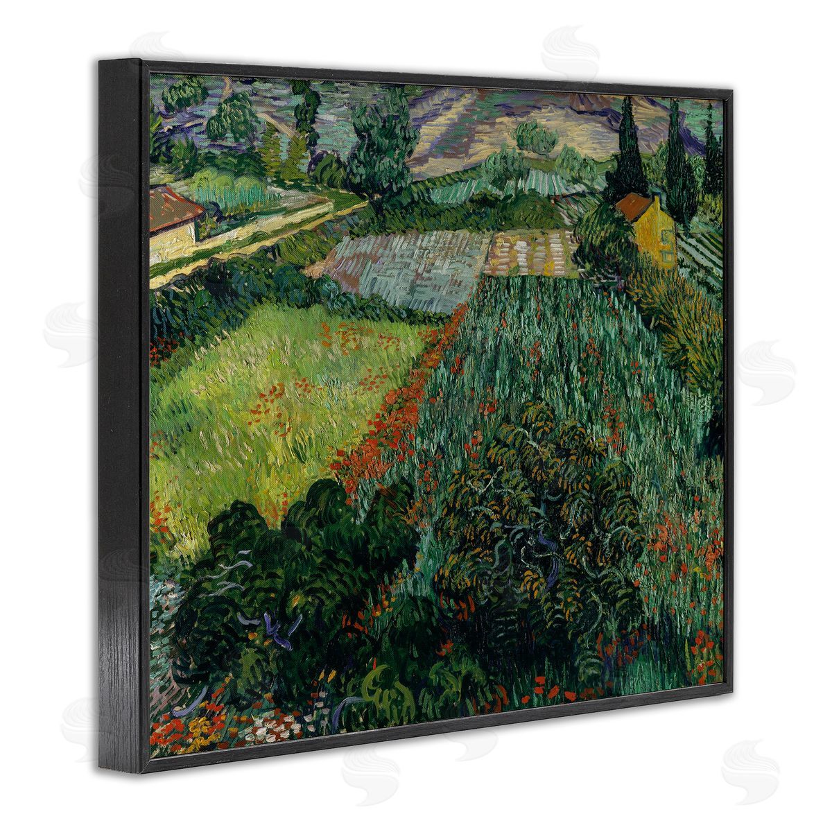 one1000paintings Field With Poppies Van Gogh Rural Scenery