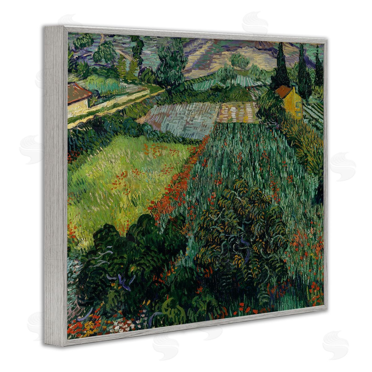 one1000paintings Field With Poppies Van Gogh Rural Scenery