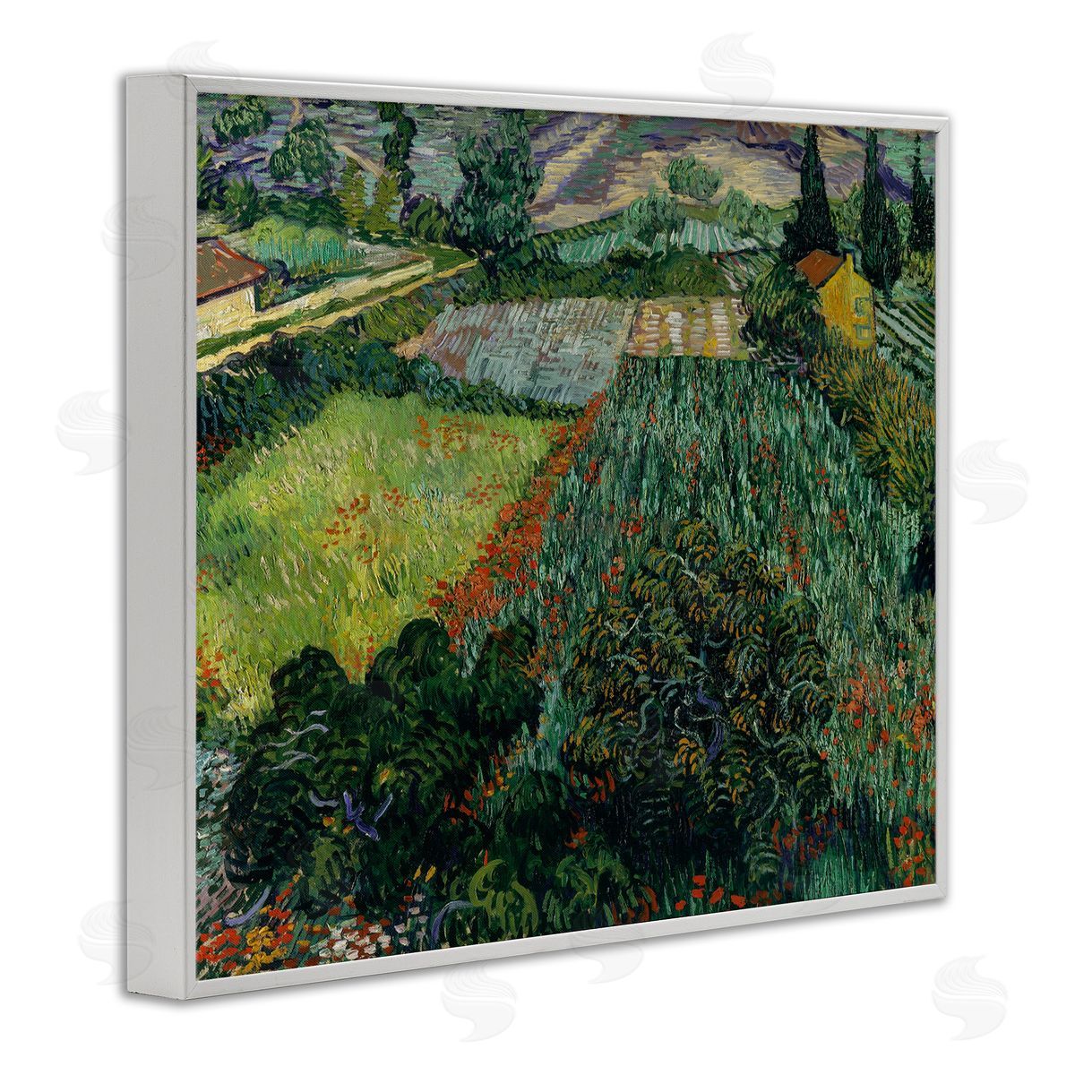 one1000paintings Field With Poppies Van Gogh Rural Scenery