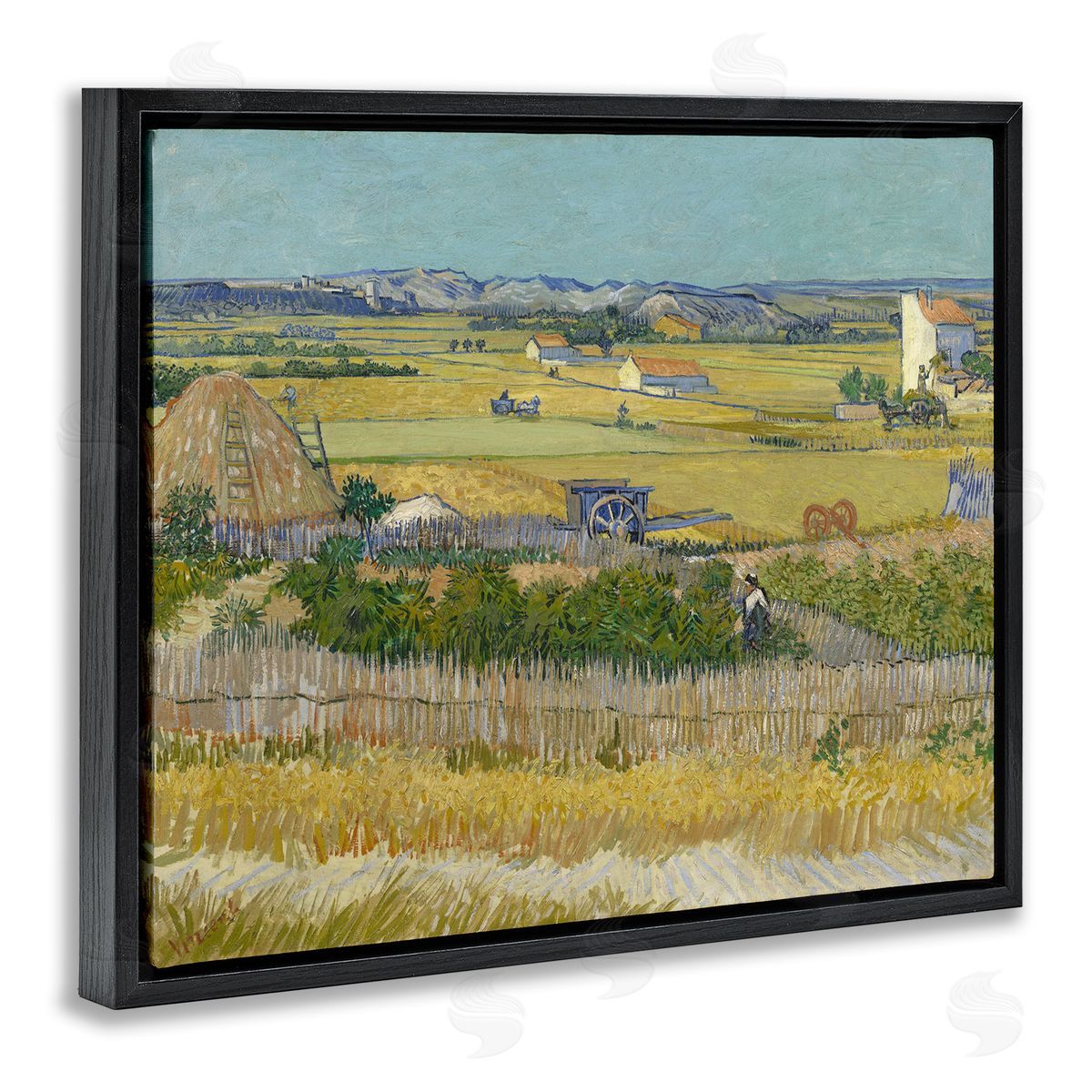 one1000paintings The Harvest Van Gogh Farmland Landscape