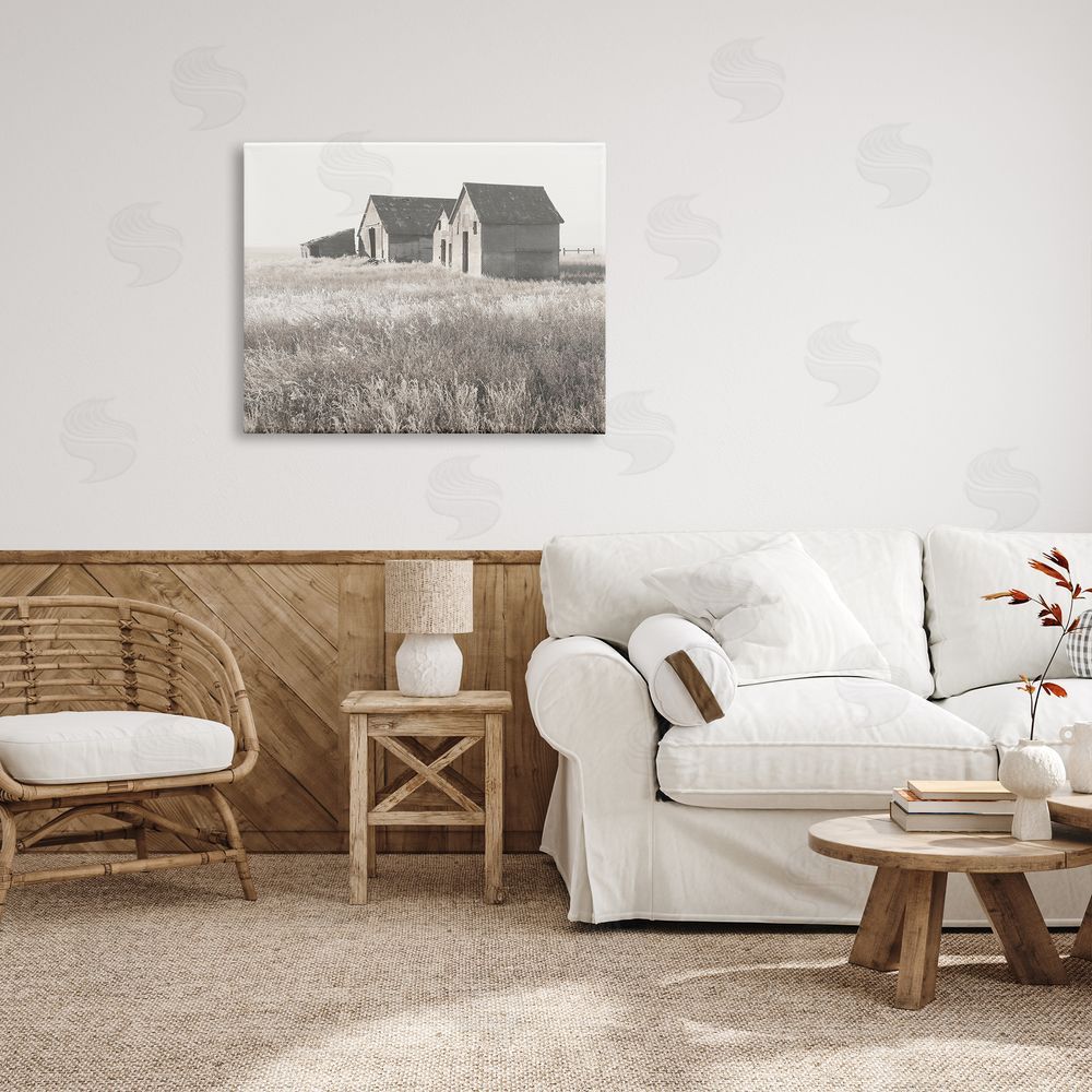 Carol Robinson Rural Barn Grassland Field