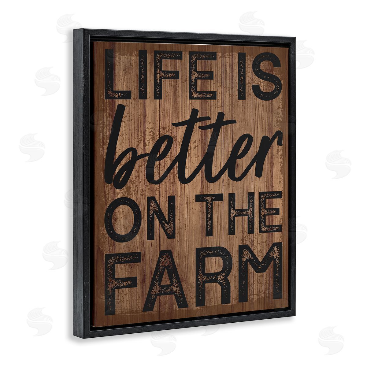 Angela Nickeas Life Better On Farm Rustic Sign
