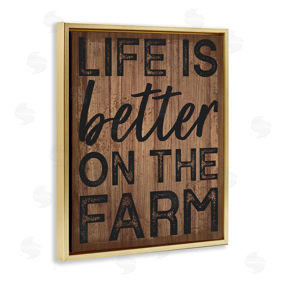 Angela Nickeas Life Better On Farm Rustic Sign
