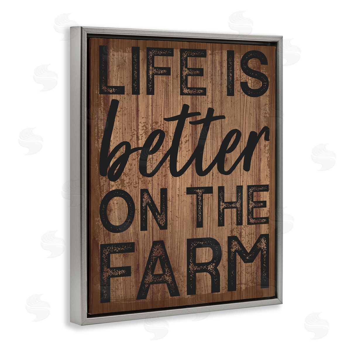 Angela Nickeas Life Better On Farm Rustic Sign