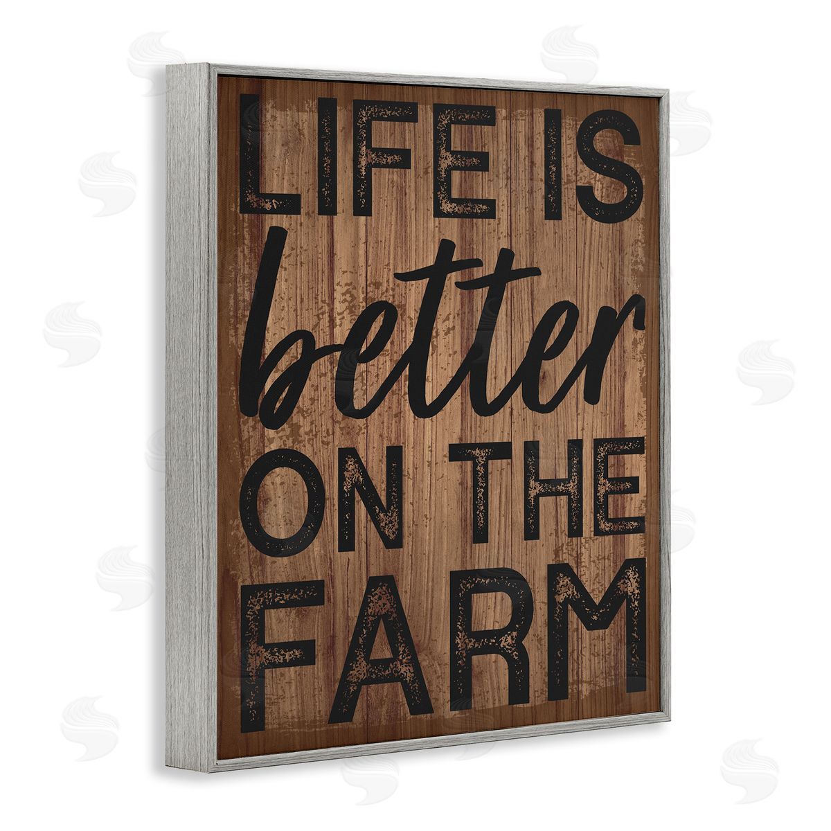 Angela Nickeas Life Better On Farm Rustic Sign