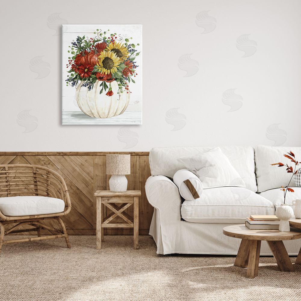 Cindy Jacobs Country Sunflower Pumpkin Bouquet