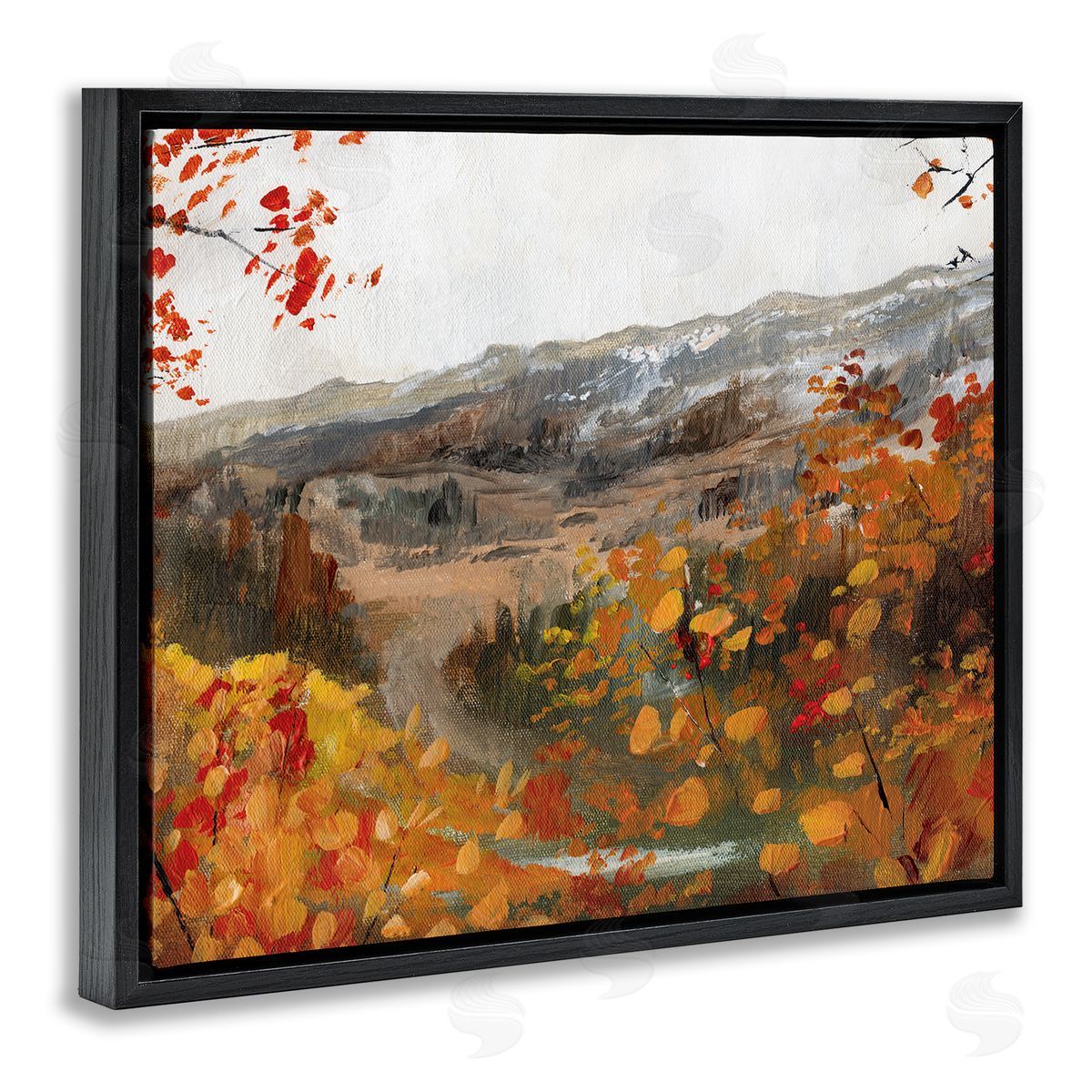 Caverly Smith Autumn Foliage Mountain Scene