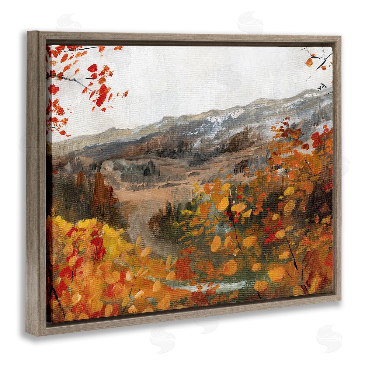 Caverly Smith Autumn Foliage Mountain Scene