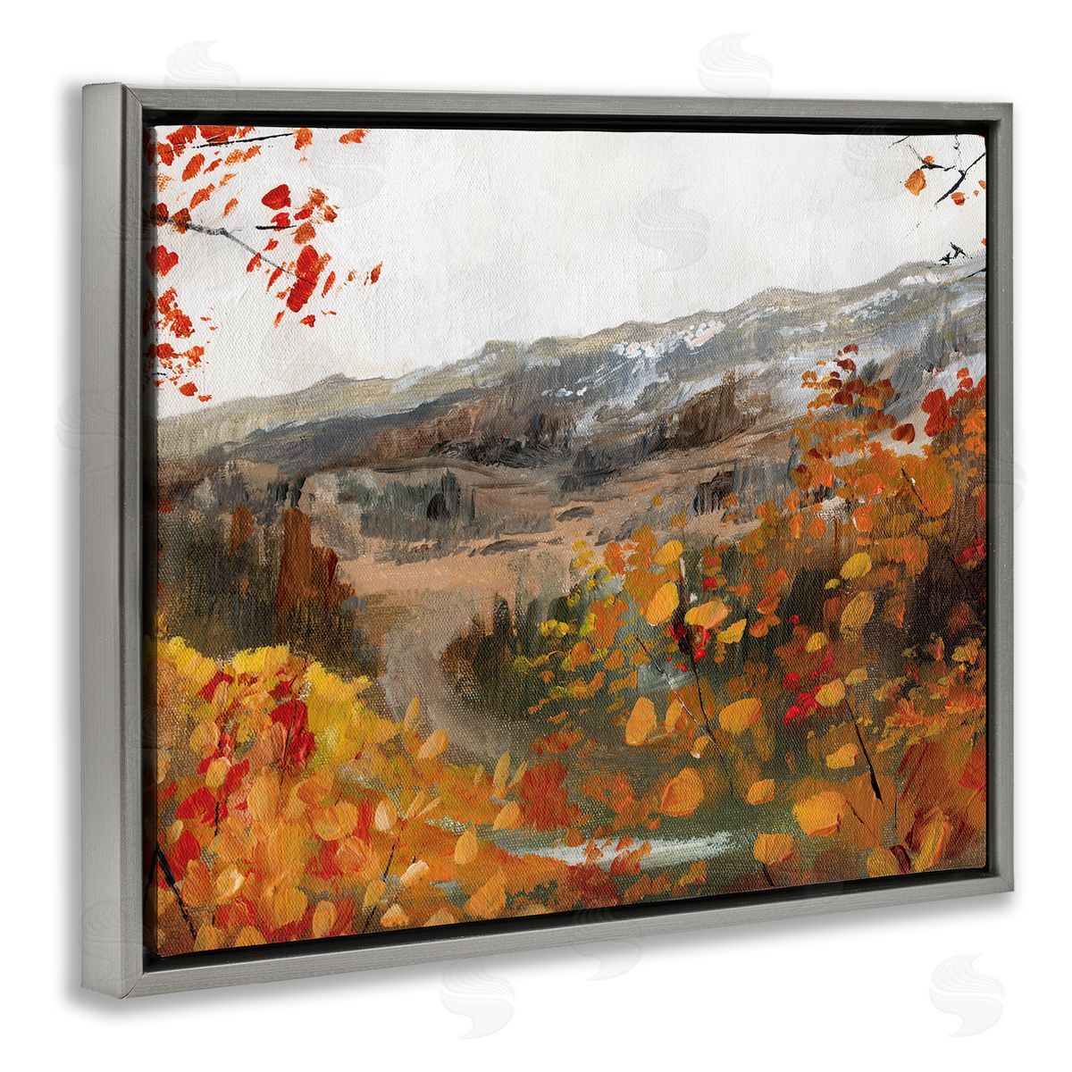 Caverly Smith Autumn Foliage Mountain Scene