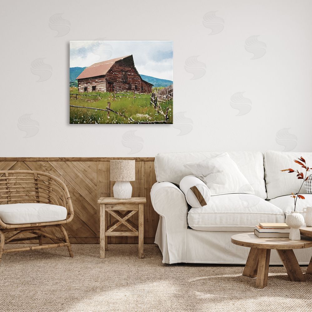 Denise Brown Charming Country Cabin Scenery