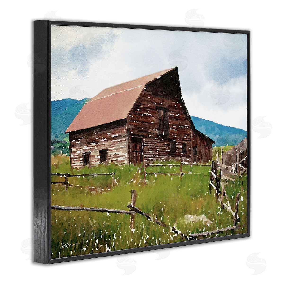 Denise Brown Charming Country Cabin Scenery