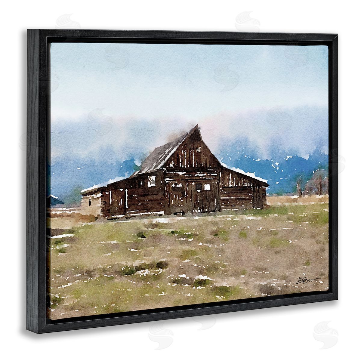 Denise Brown Rural Countryside Cabin Landscape