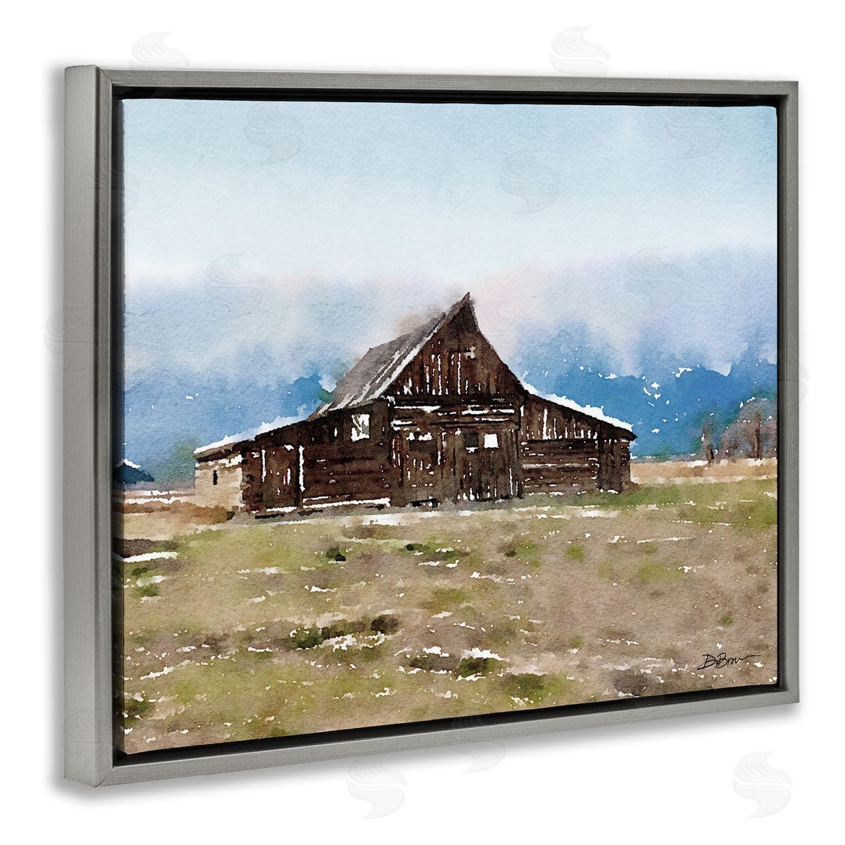 Denise Brown Rural Countryside Cabin Landscape