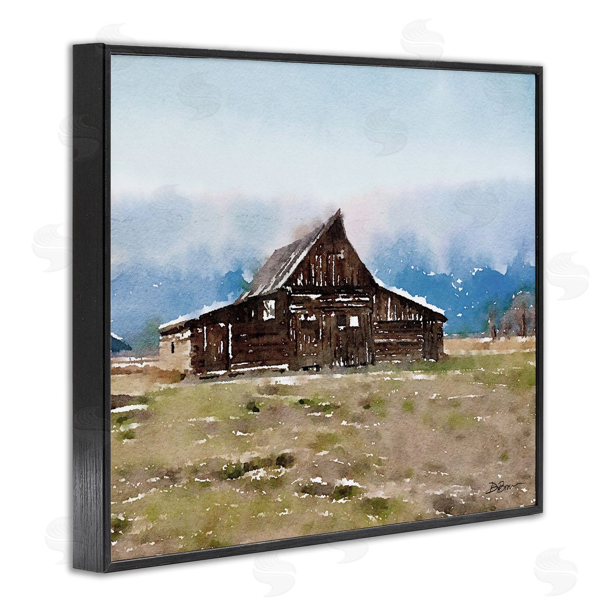 Denise Brown Rural Countryside Cabin Landscape