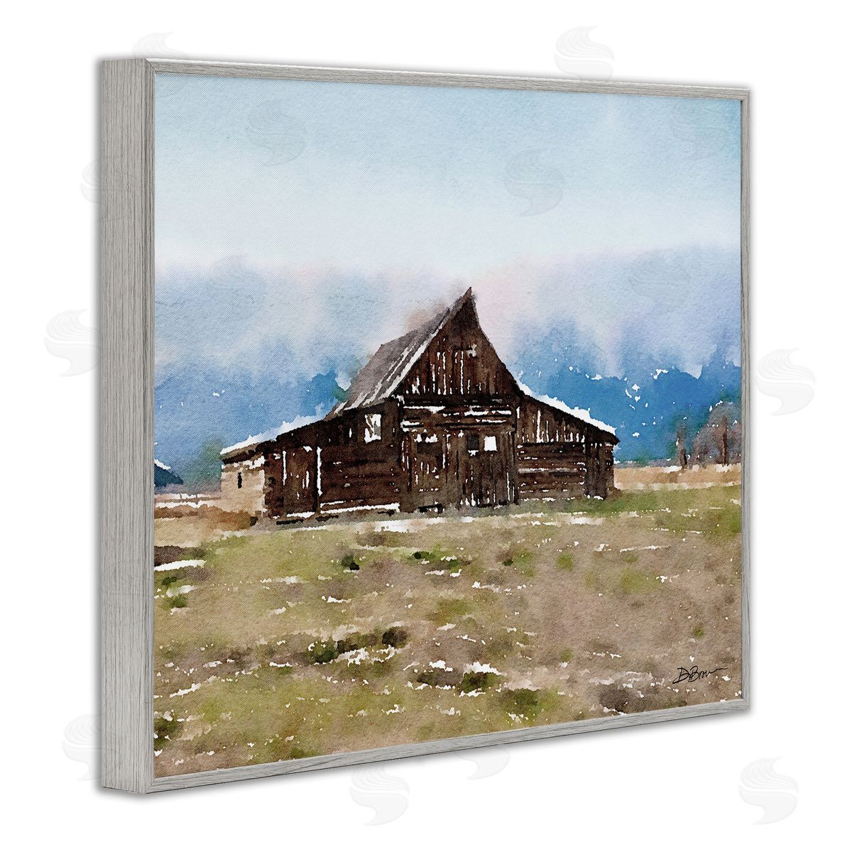 Denise Brown Rural Countryside Cabin Landscape