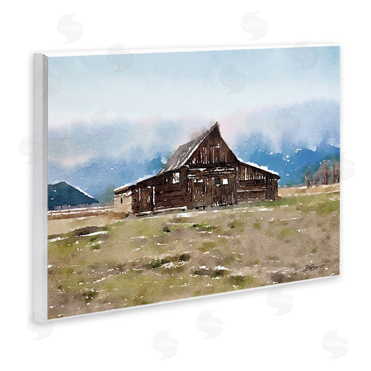 Denise Brown Rural Countryside Cabin Landscape