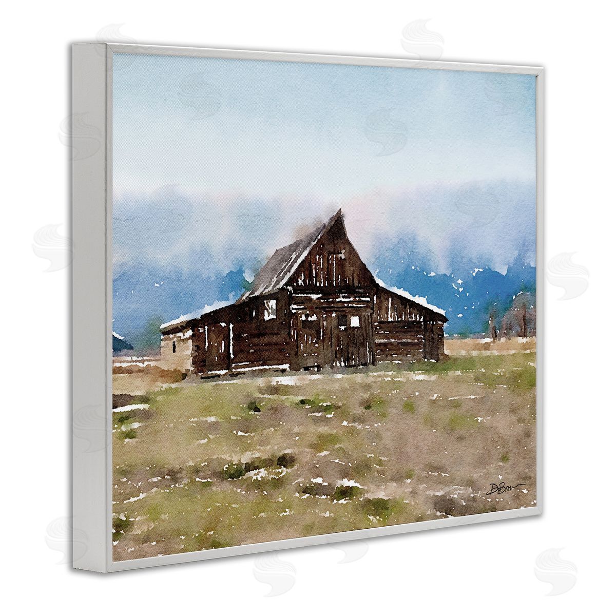 Denise Brown Rural Countryside Cabin Landscape