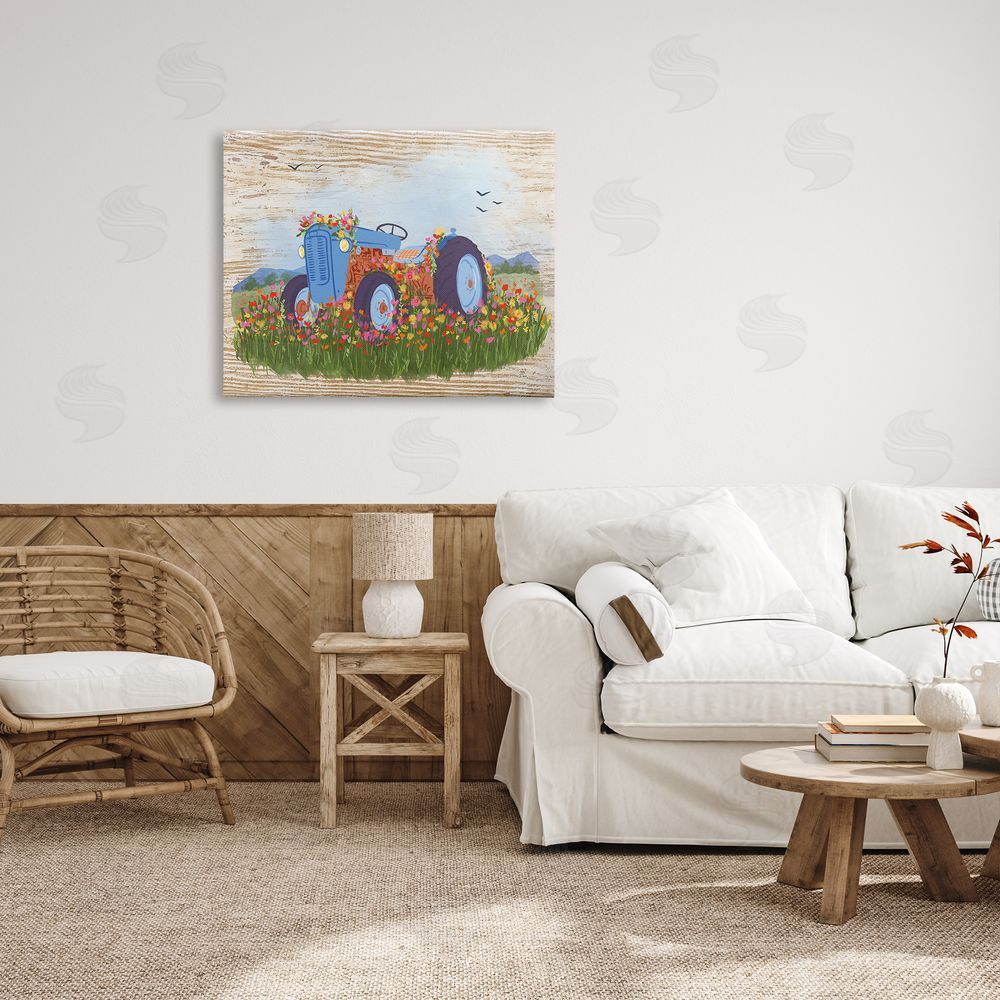 Be Ni La Farmhouse Tractor Floral Blooms