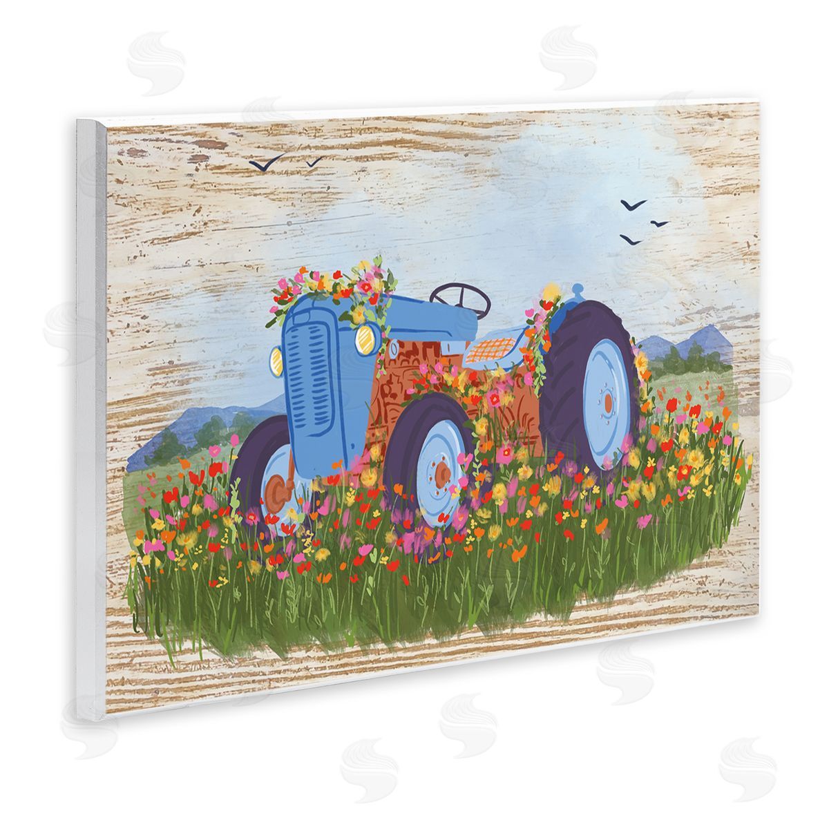 Be Ni La Farmhouse Tractor Floral Blooms