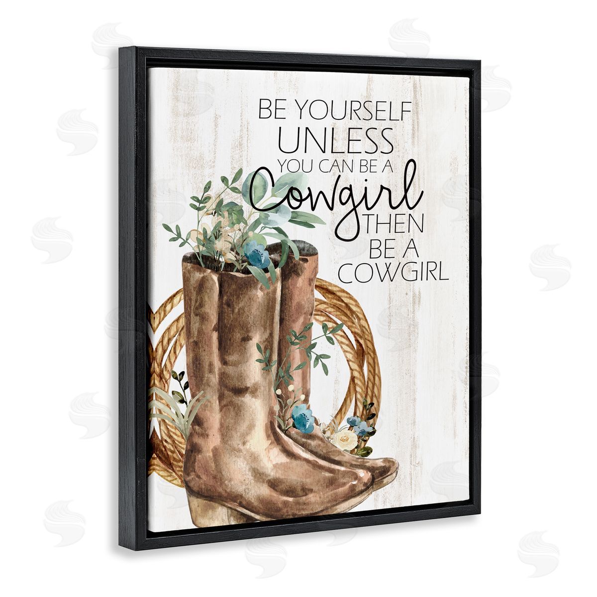 Kim Allen Be Yourself Or A Cowgirl Floral Boots