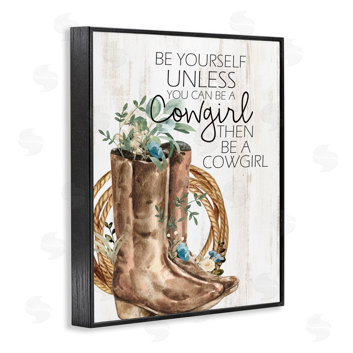 Kim Allen Be Yourself Or A Cowgirl Floral Boots
