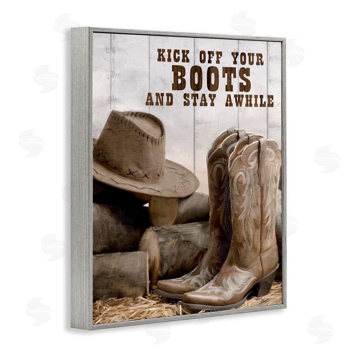 Kim Allen Kick Off Boots Stay Awhile Phrase